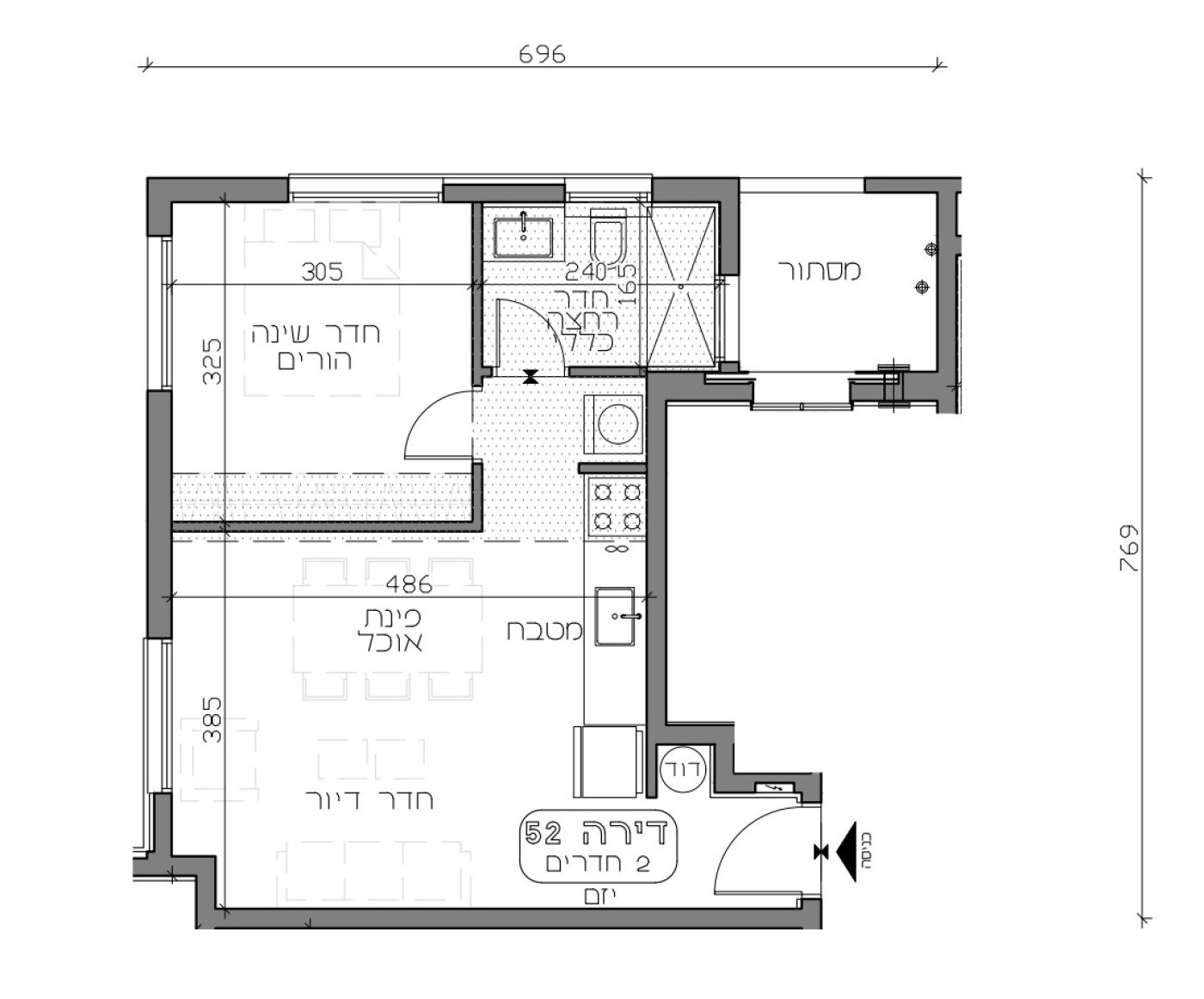 Apartment / Flat For Sale Tel Aviv Ad1001927