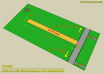Build in Otopeni on 6,735 sqm Bucharest
