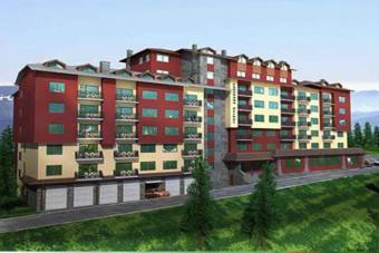 Mountain view, ski resort Pamporovo