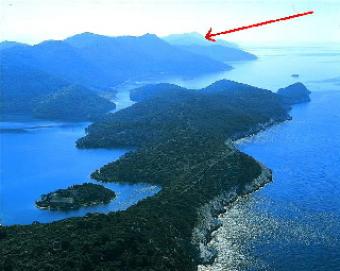 An old stone house on Mljet Mljet