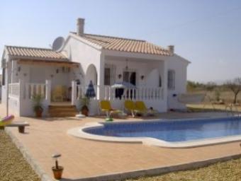 Detached Villa Arboleas 3 bed Almeria