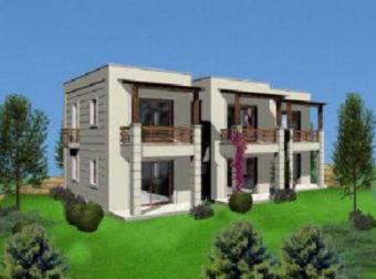 two-storey block of six apartmen Bodrum