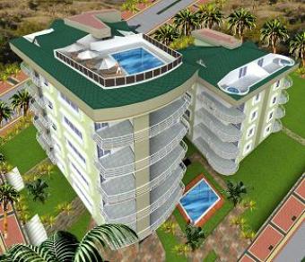 sun town apartments Alanya