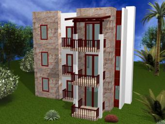  two bedroomed apartments with panoramic sea views Bodrum