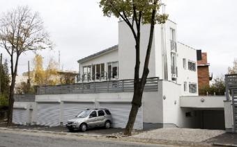 Especial office building on Buda Budapest