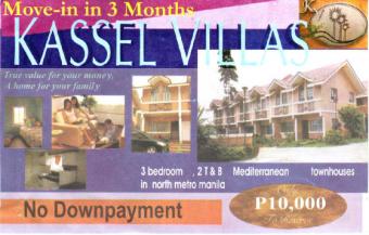 Kassel Villas Rent to Own Quezon City