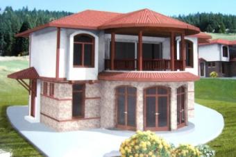 2 houses under construction Varna