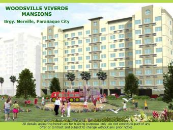 Woodsville Viverde Mansions RLC Para�aque