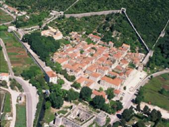 A house in ancient town of Ston Ston