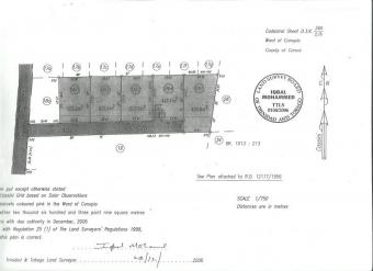 671-6626 T & C approved lots Cunupia