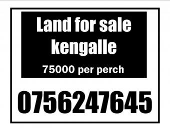 Plot of land Kanda Kanda