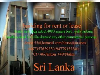building for rent or lease Ja Ela