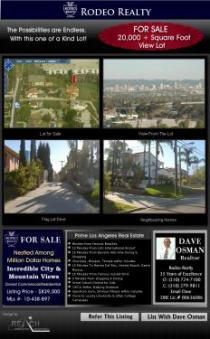 20,000 Square Foot Lot Los Angel Los Angeles