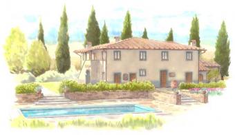 19th-century Tuscan farmhouse Florence