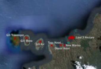 Land 3 ha land near the beach Lombok, Ntb