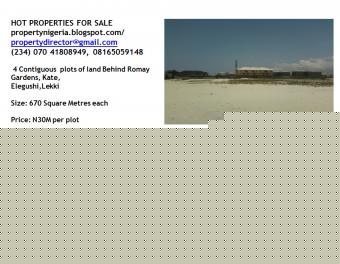 2 Plots of land in Elegusi lekki Lekki