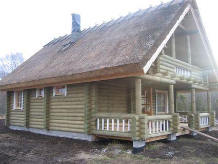 New log-house  in Saaremaa Saaremaa,salme County, M�ldri,