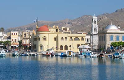 A traditional two-floor house Kalymnos