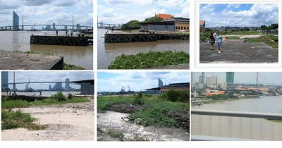The best location Jaopraya River Bangkok
