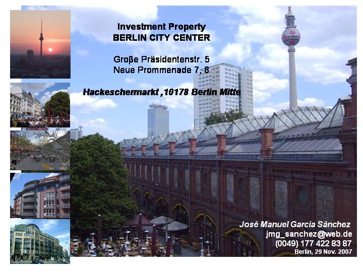 Investment Oportunity in Berlin Berlin