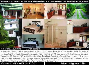 House for Sale in Katugastota Kandy