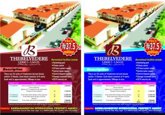 THE BELVEDERE AJH,LAGOS. Lekki Phase 2.