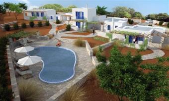 Antiparos, five houses Antiparos