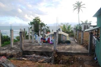 Beach front & foundation 4sale Toco