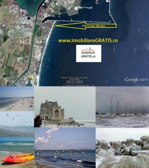 Land on the seaside of Black Sea Constanta