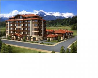 Hotel under construction Bansko