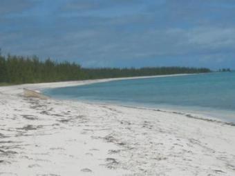 One lot from Bambarra Beach Middle Caicos