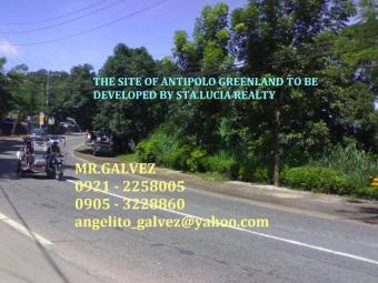 GREENLAND ANTIPOLO LOT FOR SALE Antipolo City