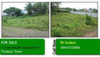 12.3 Cent PLOT FOR SALE IN THRIS Thrissur