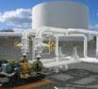A tank farm in Lagos Nigeria Lagos