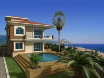 Superb mountain & sea view villa Alanya