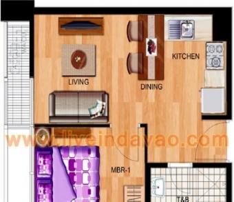 1BR Unit,Capital Towers Condo Quezon City