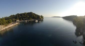 House by the sea in Croatia Korcula Island