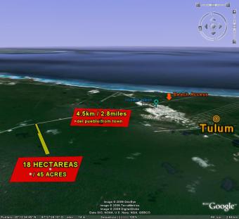 45 acres titled in Tulum Riviera Maya