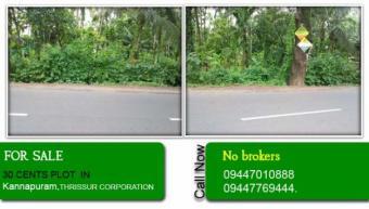 30 CENTS PLOT FOR SALE IN THRISS Thrissur