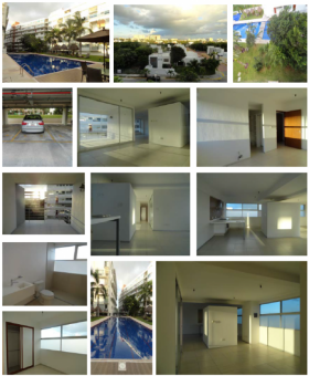3 rooms apartment with pool Cancun