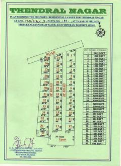 Residentia Plot/East Coast Road Chennai