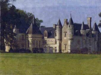 Renaissance Castle in France Loches