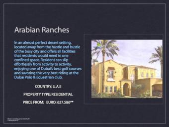 Arabian Ranches Dubai