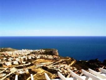 Pueblo Panorama Cumbre Del Sol Alicante North Near Benidorm
