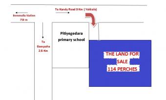 LAND FOR SALE Bemmulla( Gampaha)