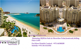 Stunning 1 B/R in Palm Jumierah Dubai
