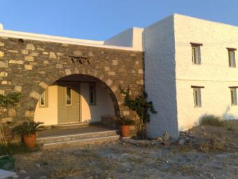 Breathteaking view-stone builded Paros