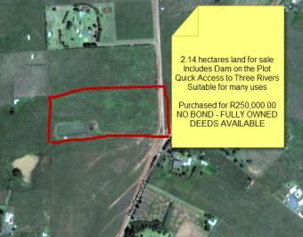 2.14 Hectare Land for Sale Vereeniging