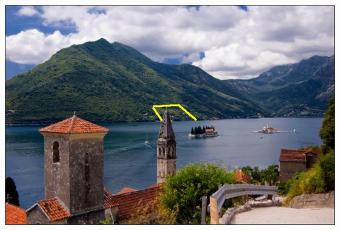 Development land in Boka Bay Kotor
