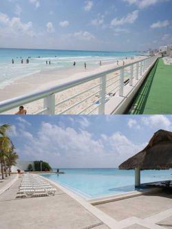 front beach apartment Cancun